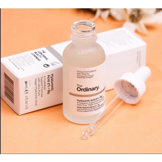 Serum The Ordinary Hyaluronic Acid 2% + B5 Cấp Ẩm Phục Hồi Da Hư Tổn