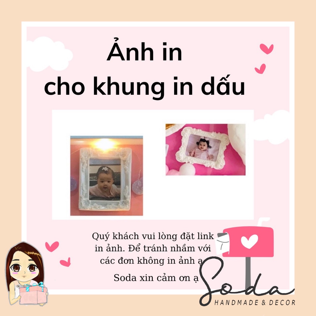 Ảnh in cho khung in dấu - Sticker theo năm sinh