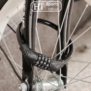Khóa xe đạp thể thao chống trộm 4 số an toàn dễ sử dụng - ảnh sản phẩm 1