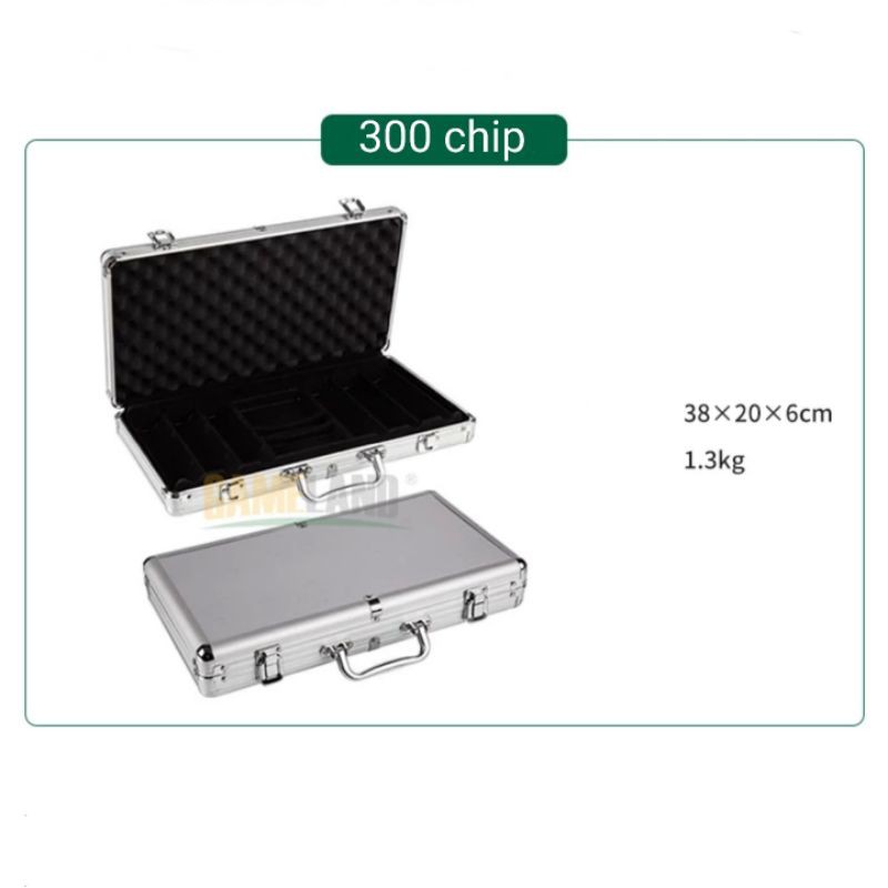 Vali nhôm cao cấp đựng chip, phỉnh poker