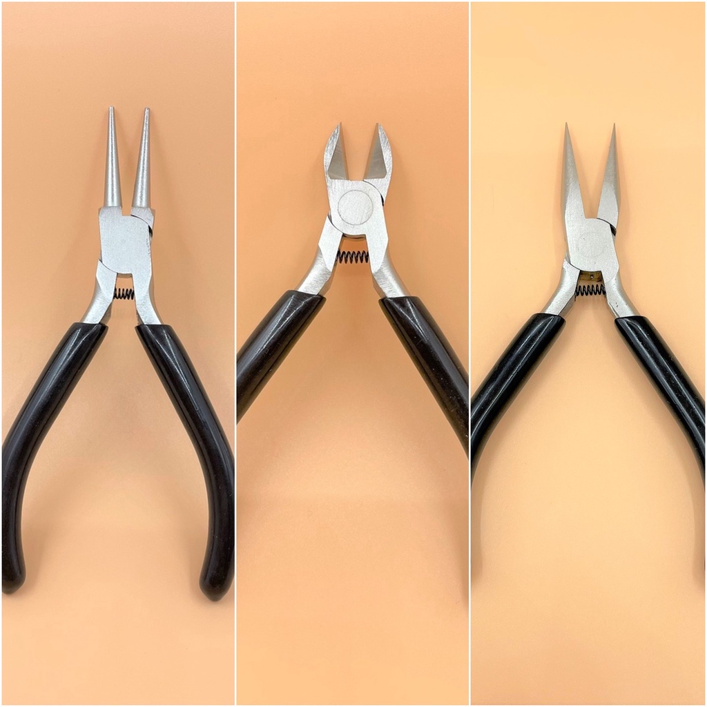 Kìm uốn, kìm cắt, kìm giữ để làm bạc đồ handmade DIY - Thép không rỉ - Hàng xịn của TDK - Charm Bạc 925