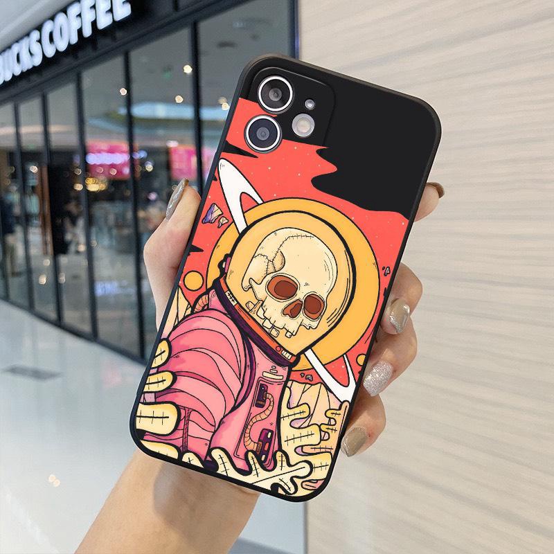 Ốp lưng Viền Vuông đen TD246