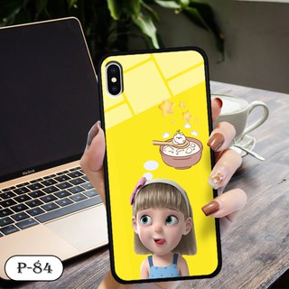 Ốp lưng kính 3D iPhone X/ XS-cute