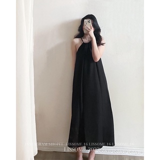 Đầm maxi đũi nhật 3 kiểu cổ DR0009-LISSOME