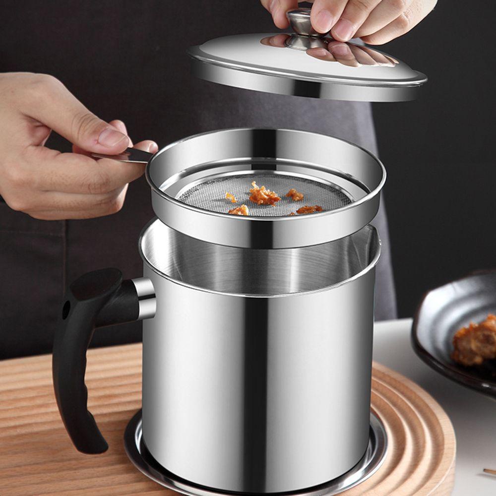 LONTIME Nồi Nấu Súp Lọc Dầu Dung Tích Lớn Tiện Dụng