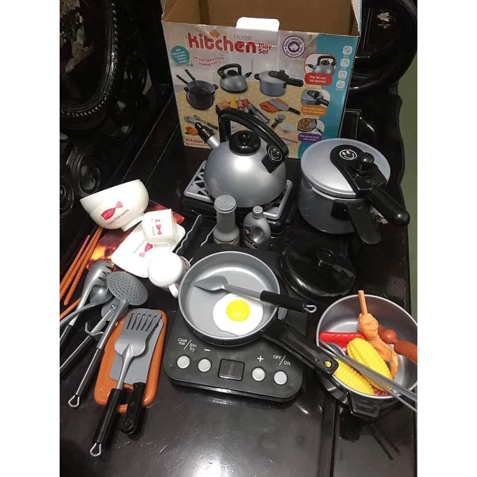 Bộ đồ chơi 36 món cho bé gái và bé trai Đồ chơi nấu ăn Kitchen Set