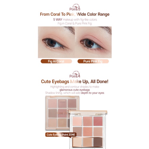 Bảng phấn mắt ETUDE 0.9g màu sắc thời trang