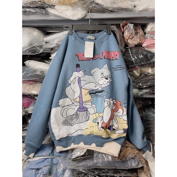 NỈ TOM & JERRY 3 màu | BigBuy360 - bigbuy360.vn