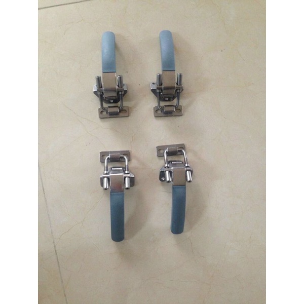 khóa tủ cơm, tủ sấy, khóa móc ngắn, móc dài, khóa xoay trái, phải inox 304