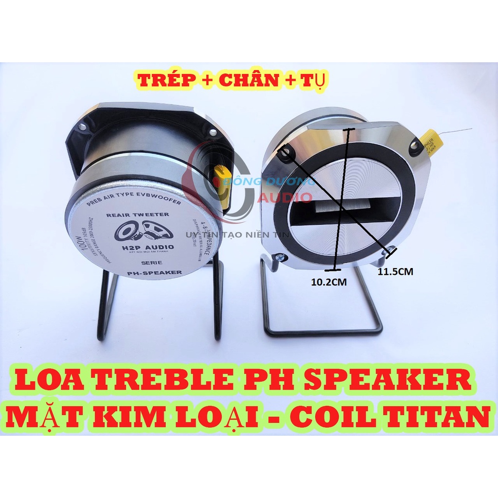 CỦ TRÉP TITAN pH SPEAKER KIM LOẠI - GIÁ 1 CHIẾC - TRÉP ĐANH MẠNH TÍ TÁCH - LOA TRÉP RỜI