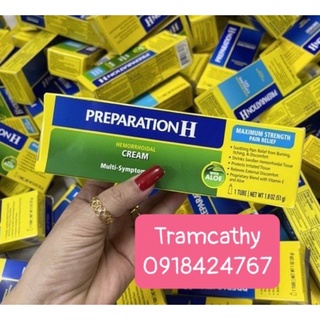 Kem bôi Trĩ Preparation H Hemorrhoidal Ointment 57g,cream