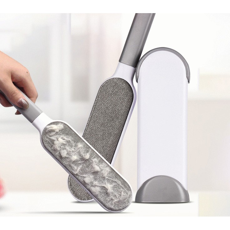 Thanh chà Lông quần áo, lông chó mèo, chăn màn drap, sofa, nội thất xe