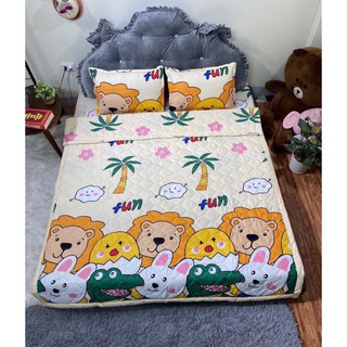 Bộ chăn ga gối đệm poly 5 món ️🍀 Set poly 5 món