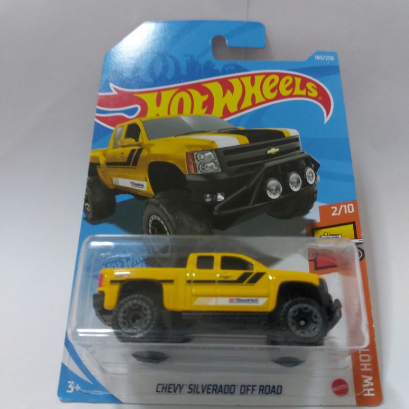 Hotwheels CHEVY SILVERADO OFF ROAD Metal Car (ib29)