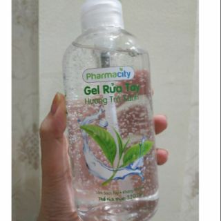 (320ml) GEL RỬA TAY KHÔ PHARMACITY HƯƠNG TRÀ XANH