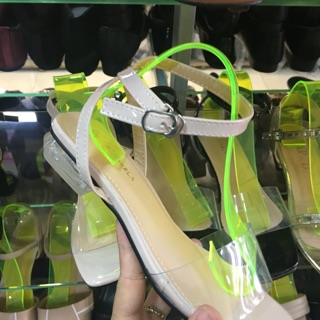 Sandal quai trong đế thấp 1cm