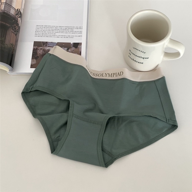 Quần lót nữ cotton cạp chữ cao cấp kháng khuẩn thoáng khí QL016