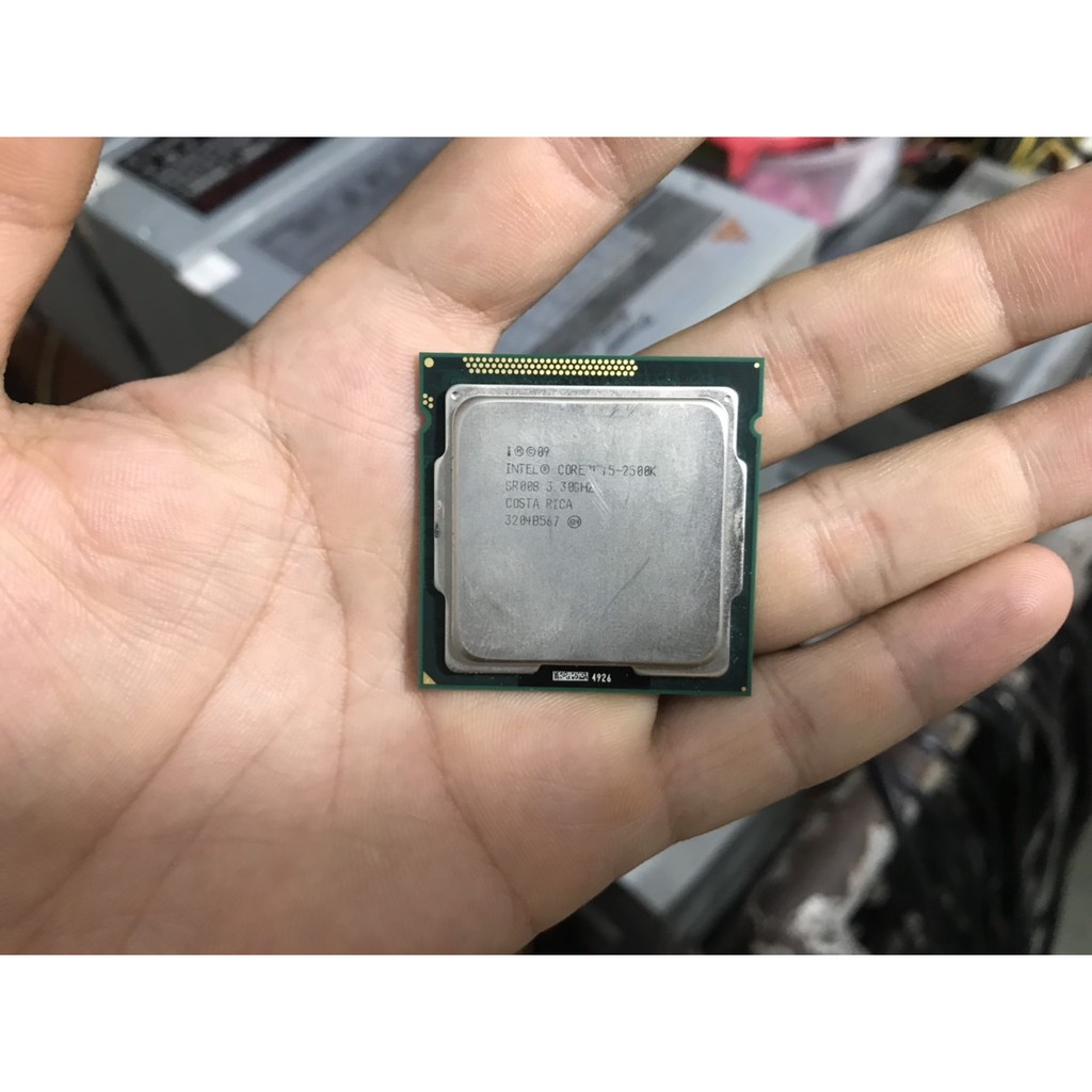 tặng keo - bộ vi xử lý CPU Intel core i5 2400 2500k 3570 xeon 1220 socket 1155 cho máy tính pc processor all,cpu e5300