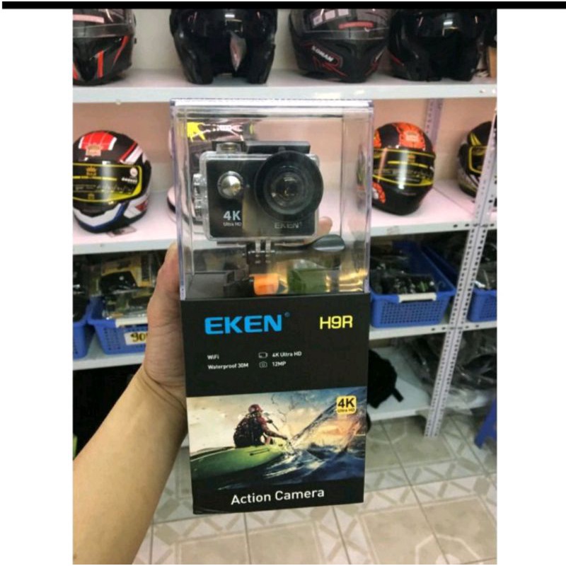 Camera hành trình Eken H9r camera wifi xe máy oto phượt chống nước chống rung EKEN
