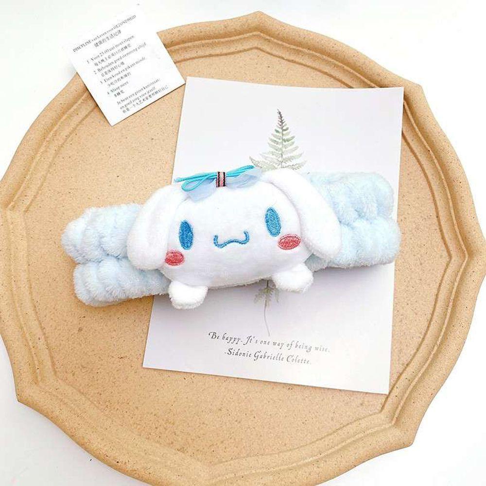 FORBETTER Girl Headband Cute Soft Coral Fleece Mymelody Wash Face Cinnamoroll Korean Style Hairband