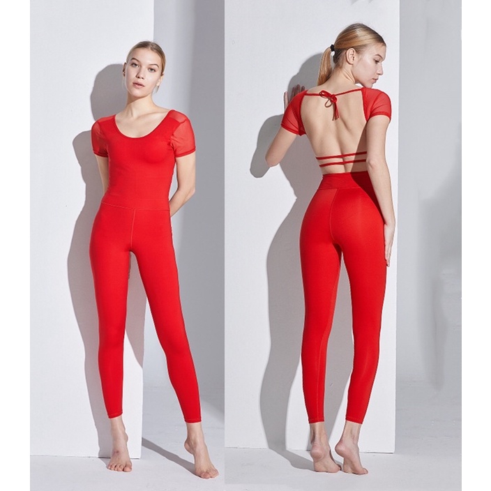 Bộ Jump Yoga Gym Cộc Tay J54