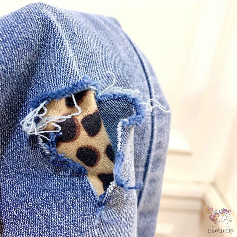 Quần jean phong cách thời trang Hàn dành cho bé gái