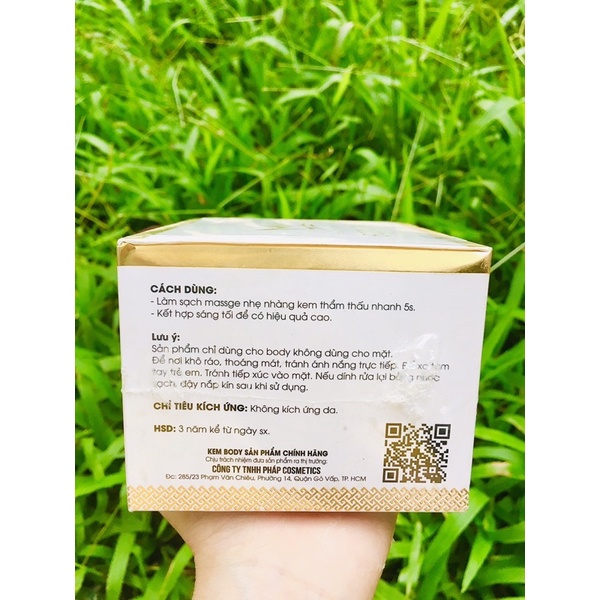 (Hàng chuẩn ) Kem body Pháp