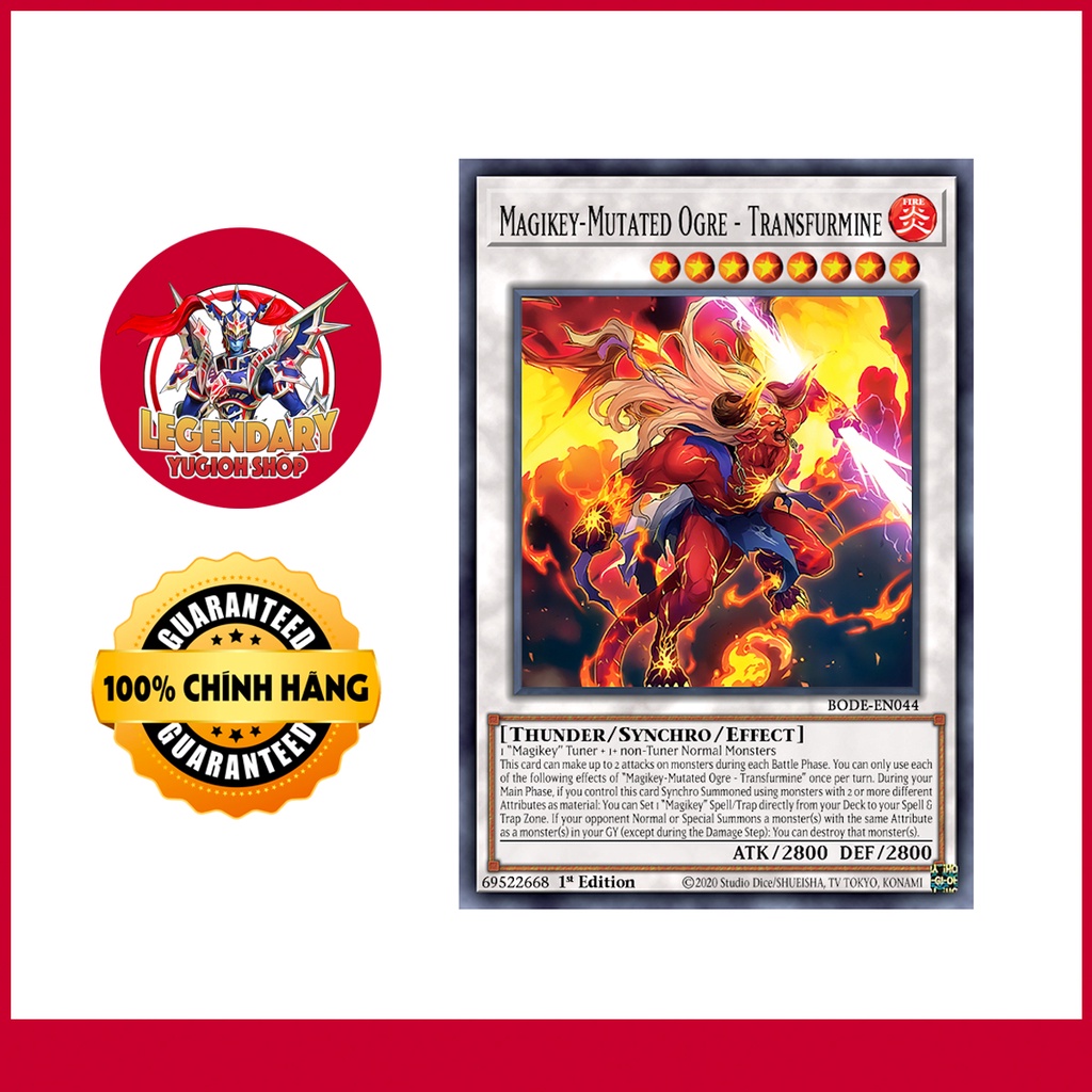 [Thẻ Bài Yugioh Chính Hãng] Magikey Fiend - Transfurlmine