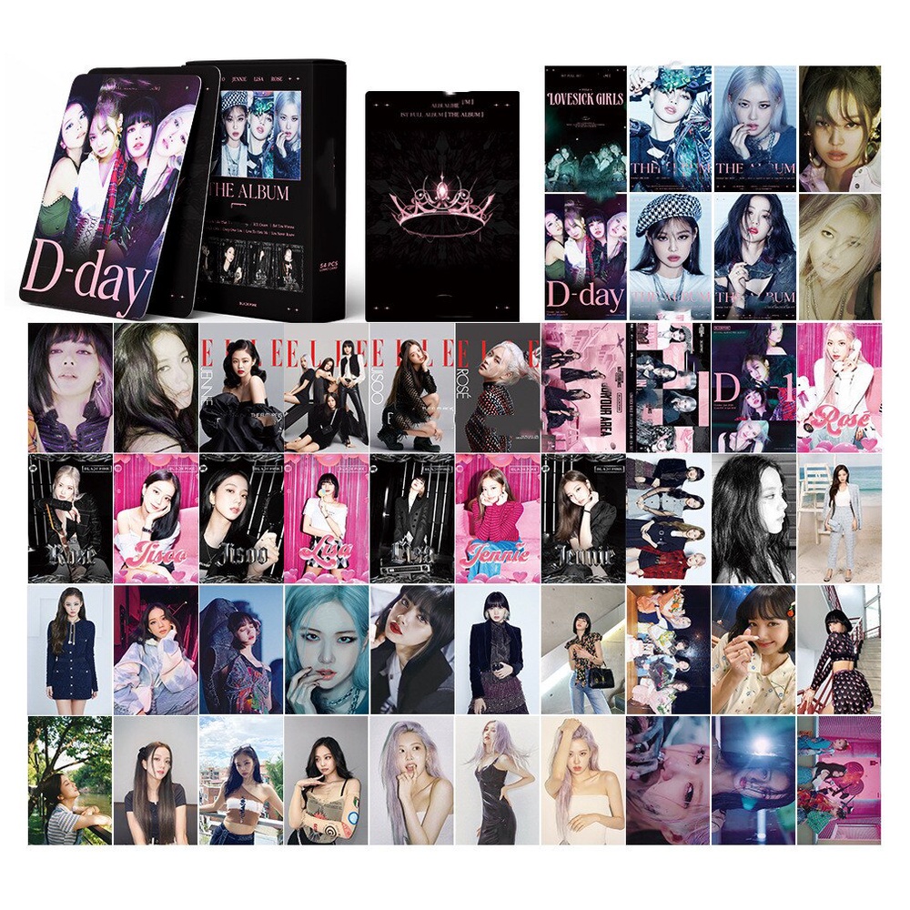 Lomo Card Thẻ Hình Ảnh Poster HD Photocard 54 Cái/bộ Nhật Ký Mùa Hạ Photocard