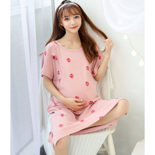 Váy Đầm ngủ bầu - mặc nhà sau sinh cho con bú ti NHIỀU MẪU - Quần áo thời trang đẹp mùa hè giá rẻ Bigsize