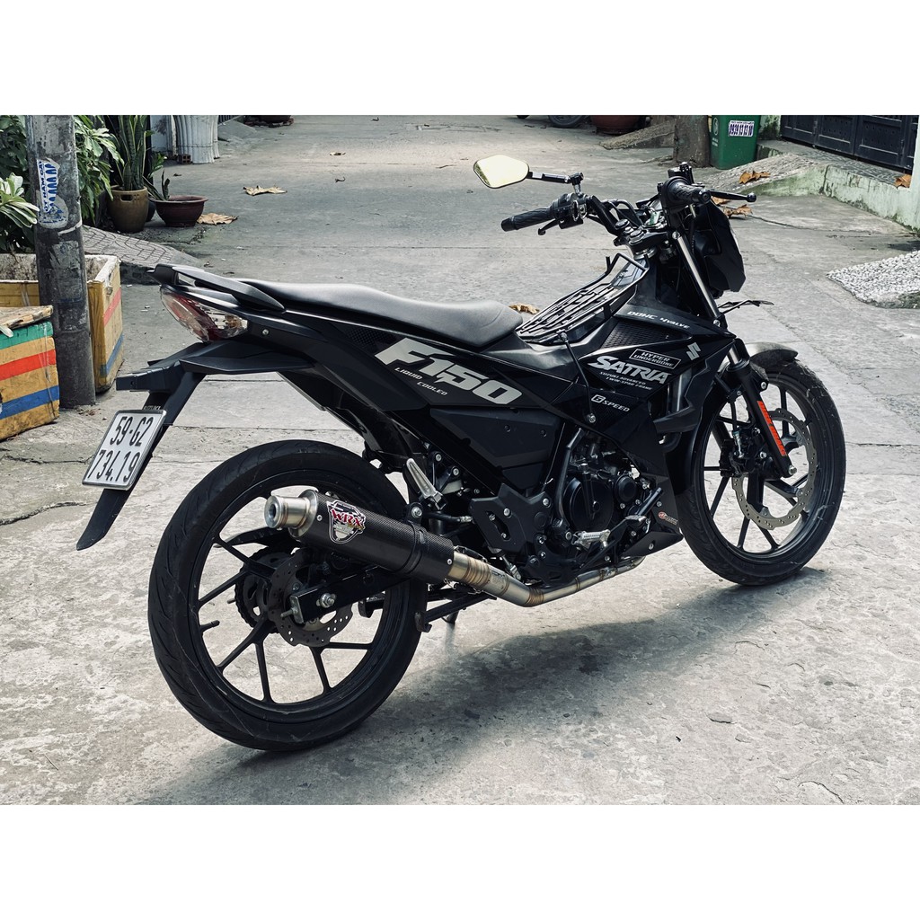 Cổ pô WRX K150 size 32-51 cho Satria Raider Fi