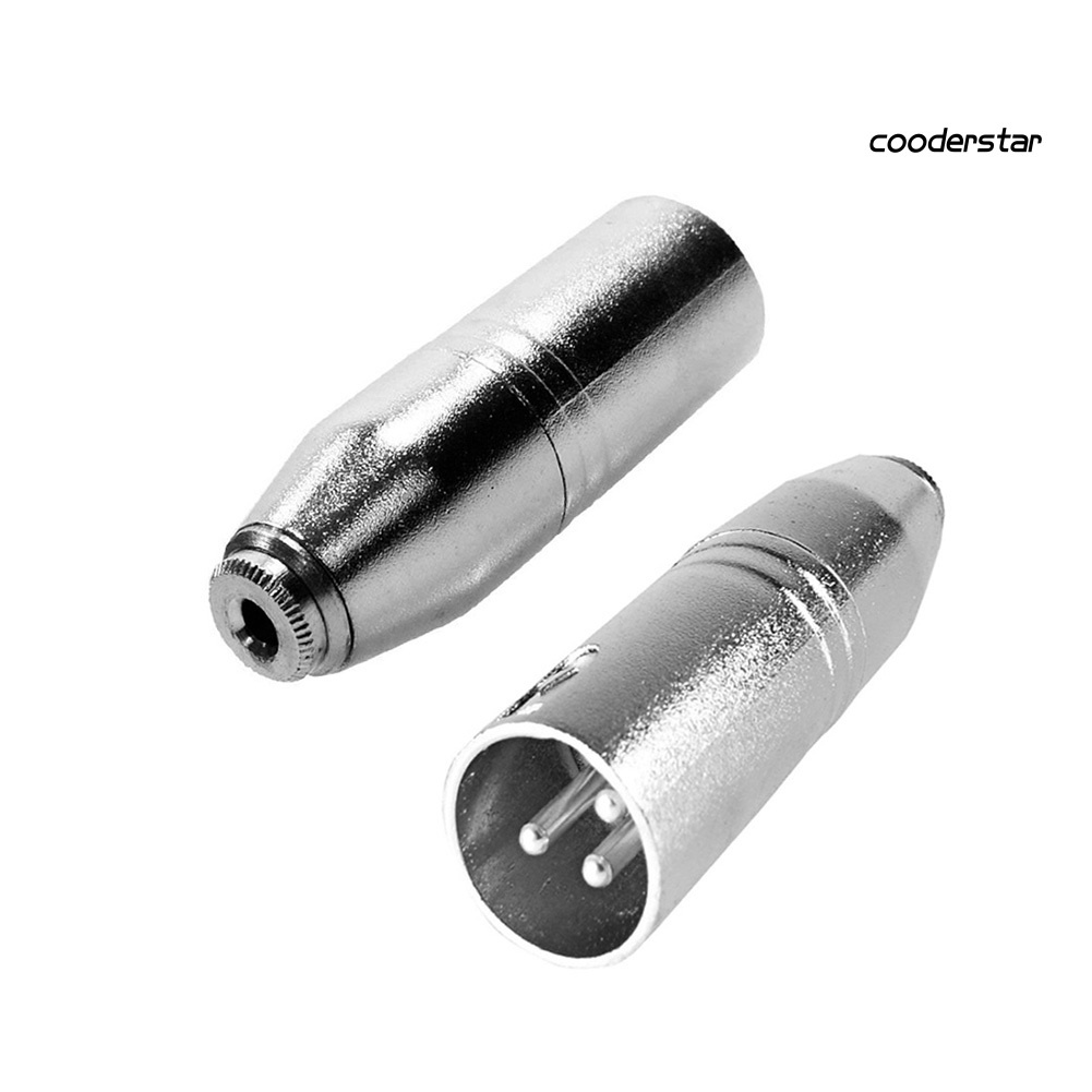 Đầu chuyển đổi âm thanh XLR 3 Pin sang 3.5mm TRS chuyên dụng