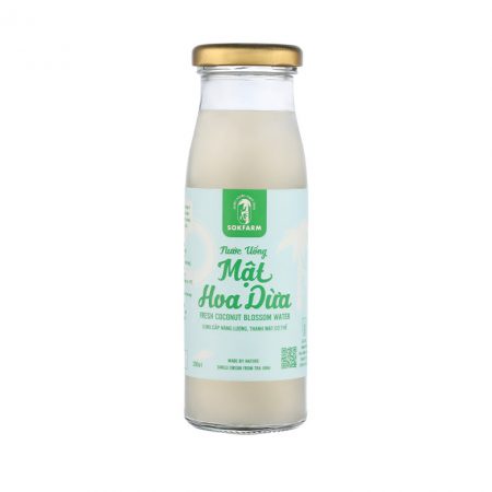 Chai Thủy Tinh Đựng Sữa ,Hạt ,Mật Ong 200ml. Chai Thủy Tinh Tròn Cao Nắp Thiếc