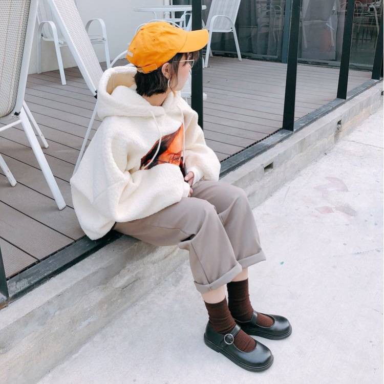 Giày Nữ Mũi Tròn Thời Trang Retro | BigBuy360 - bigbuy360.vn