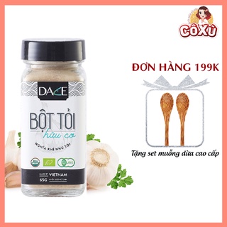 Bột tỏi organic đạt chuẩn châu âu - chứng nhận hữu cơ usda, eu organic.