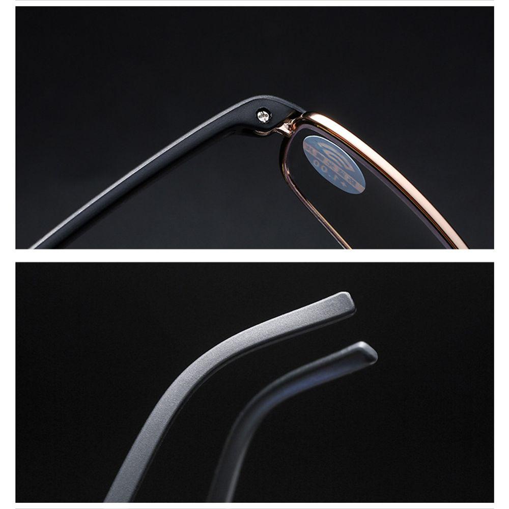 Kính Đọc Sách Gọng Kim Loại Chống Tia UV