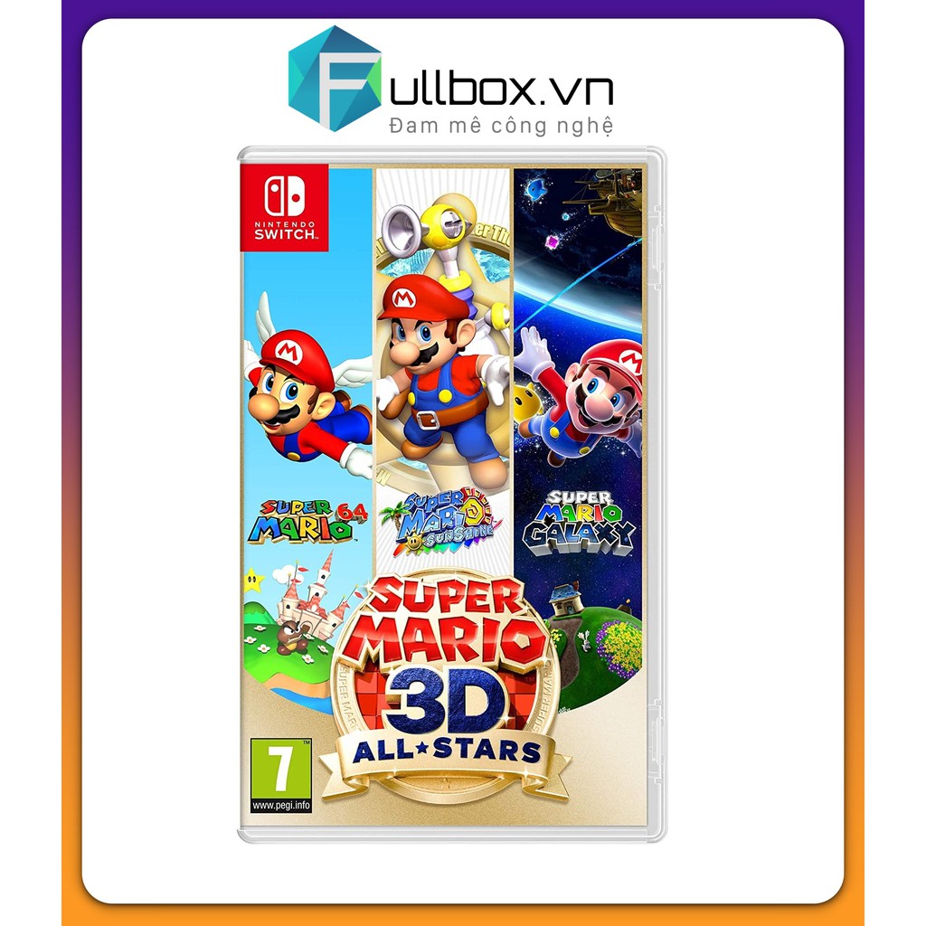 Game Super Mario 3d All Stas Cho Máy Game Nintendo Switch