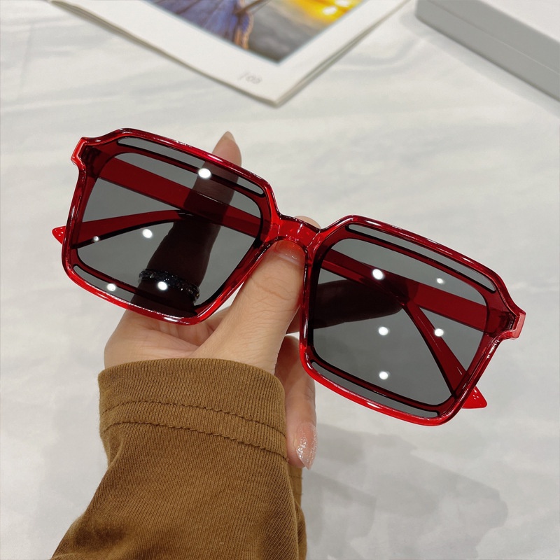 Kính Mát Gọng Lớn Thời Trang Chống Tia UV Phong Cách Retro Cho Nữ 2022