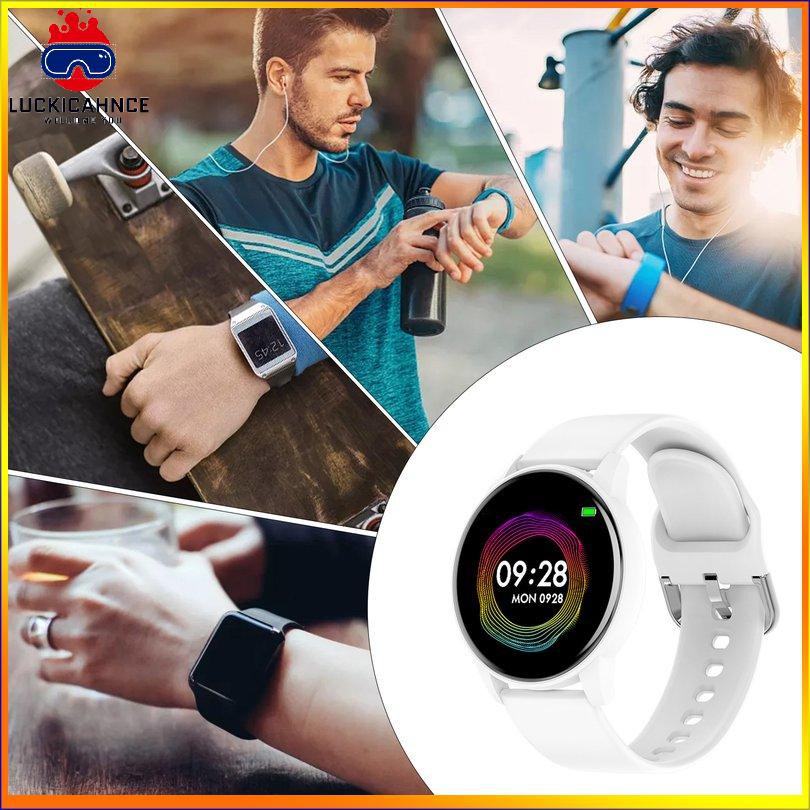 【J6】Zl01 Smart Watch Wireless Call Full Touch Heart Rate Watch Fitness Tracker