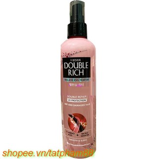 Xịt Dưỡng Tóc 120ml Double Rich Chăm Sóc Tóc Hư Tổn (Mẫu Mới) Chính Hãng.