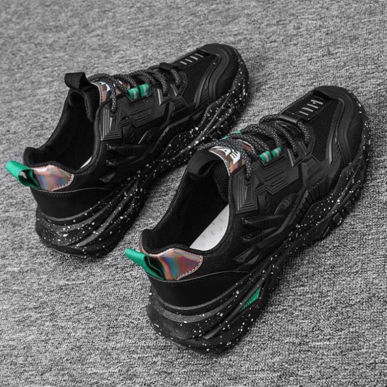 SẴN Giày thể thao nam 💠 CHÍNH HÃNG 💠 giày sneaker thiết kế 3D nổi bật bằng những họa tiết nổi kết hợp vải dệt cao cấp