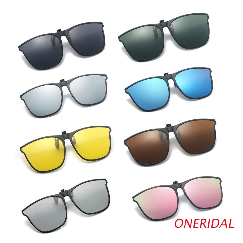 Kính Mát Phân Cực Dạng Kẹp Dùng Lái Xe Ban Đêm Tiện Dụng