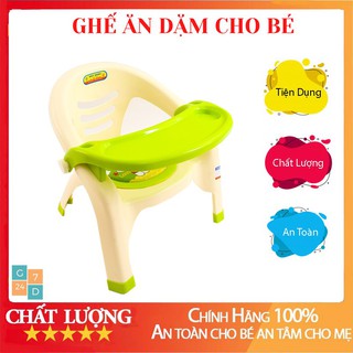 Ghế Ăn Dặm Cho Bé Có Đệm Hơi Cao Cấp Bàn Ăn Rộng Chắc Chắn