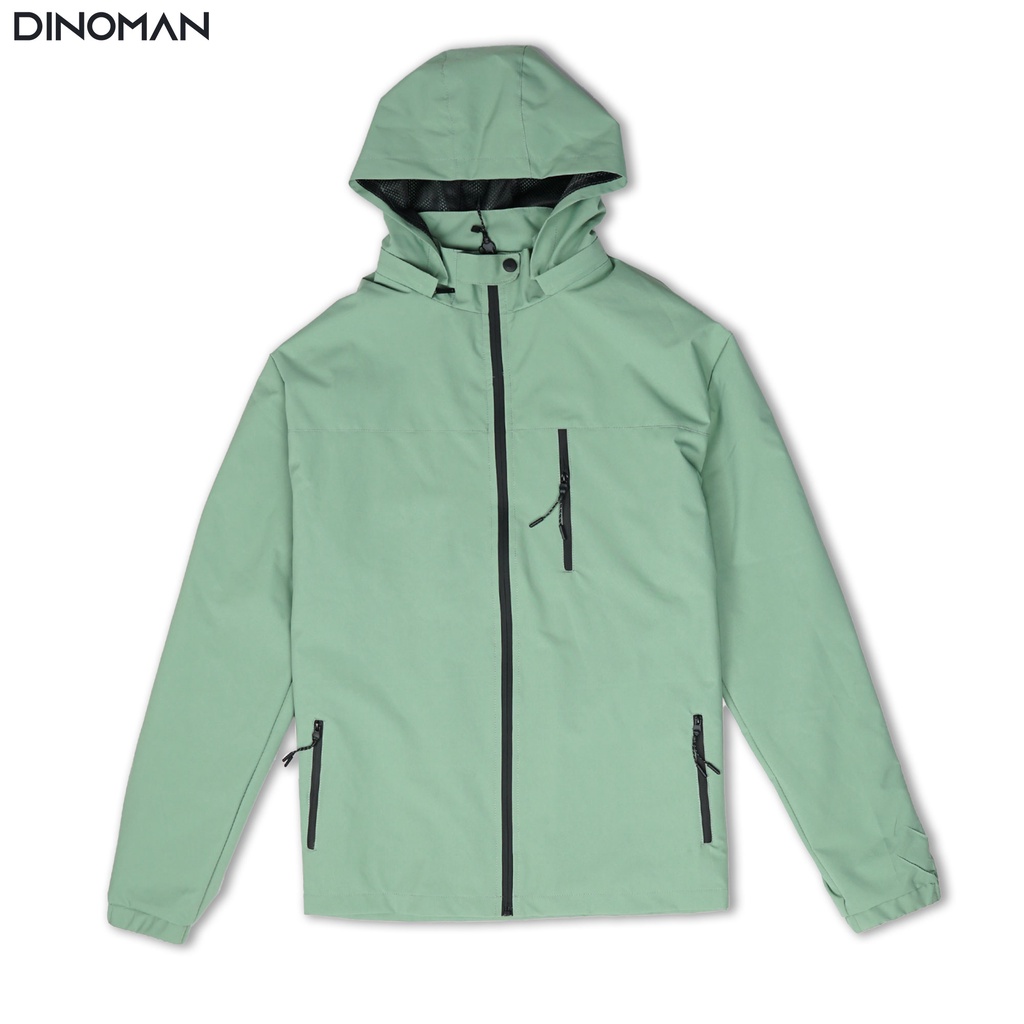 Áo Khoác Gió DINOMAN Cao Cấp 2 Lớp Chất Gió Tráng Bạc Chống Nước Cản Gió Ngăn Tia UV Tuyệt Đối Có Kèm Video
