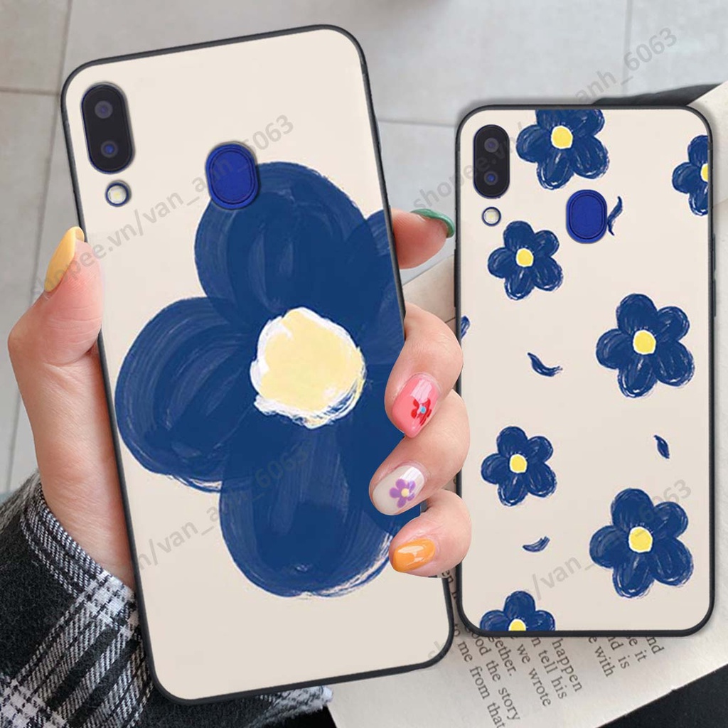Ốp lưng Samsung M20 / M30 in hình hoa, gấu rich bear nghệ thuật, thời trang