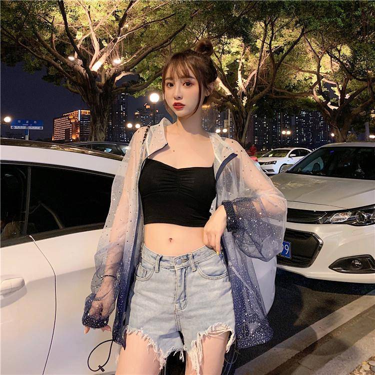 Áo Khoác Cardigan Dài Tay Chống Nắng Thời Trang Cho Nữ