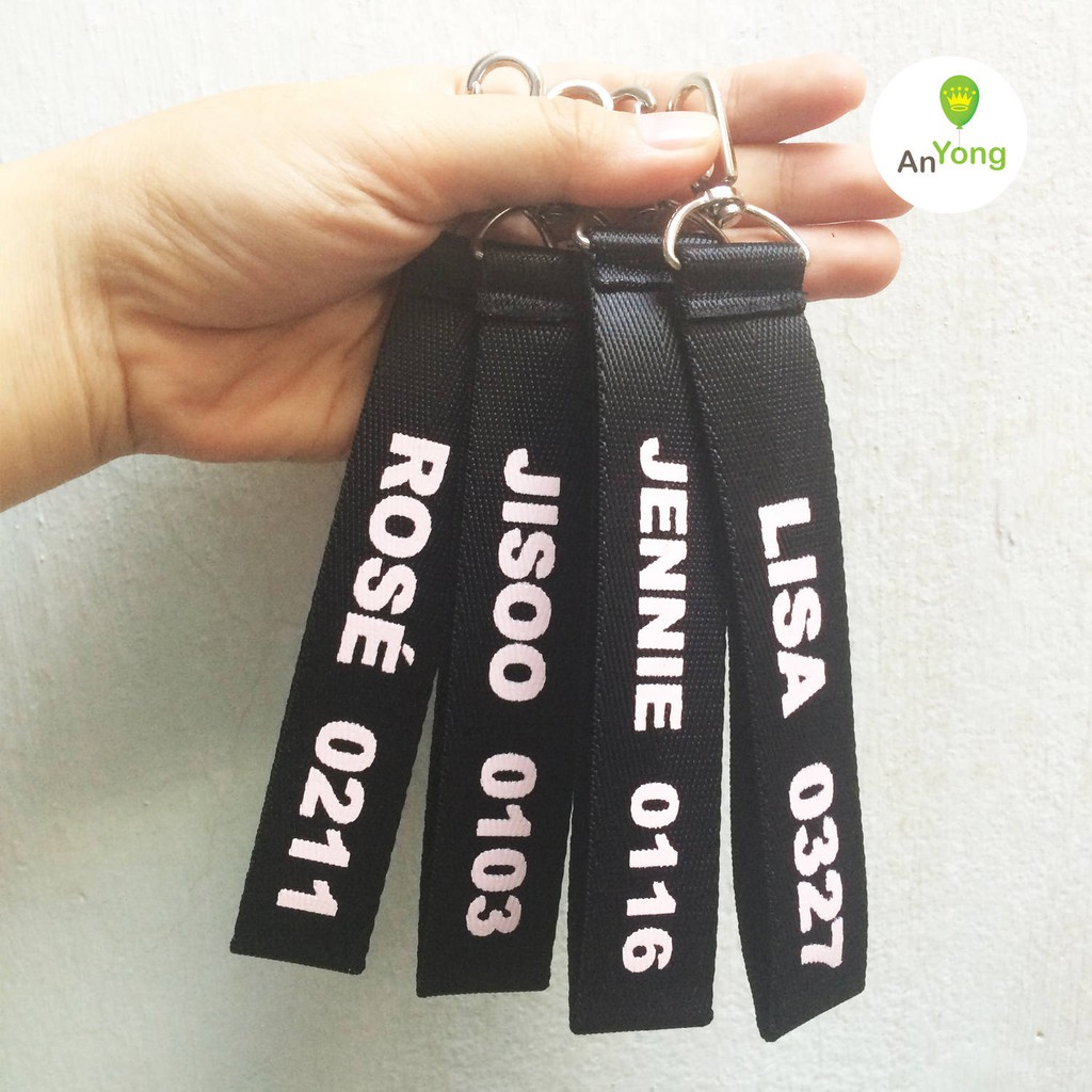 Móc khóa Name Tag BlackPink