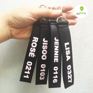 Móc khóa Name Tag BlackPink
