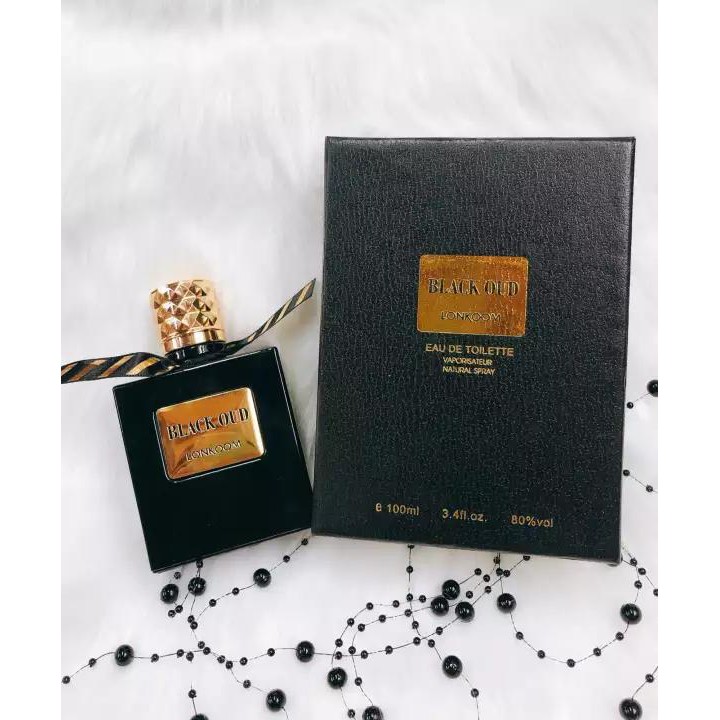 [SIÊU THƠM] Nước Hoa Nam BLACK OUD LONKOOM 100ml mùi hương nam tính lịch lãm sang trọng thơm lâu