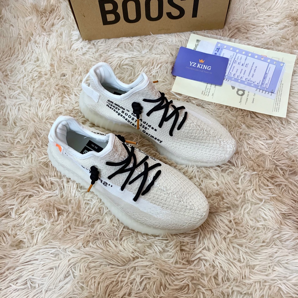 Giày Thể Thao 350 Off White Màu Cơ Bản Nam Nữ | BigBuy360 - bigbuy360.vn